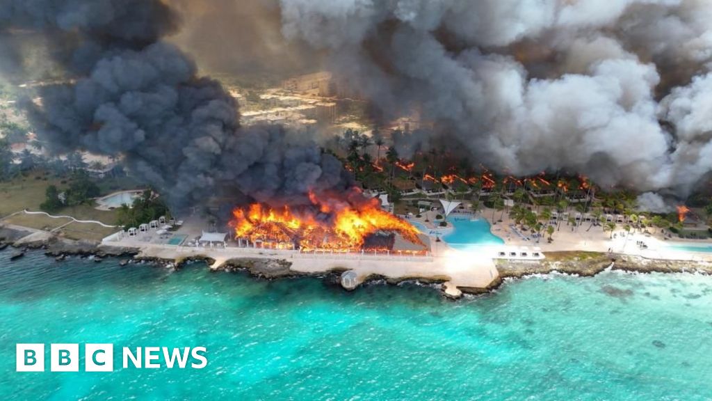 多米尼加共和国度假村火灾：意大利游客在Bayahibe火灾中死亡- BBC